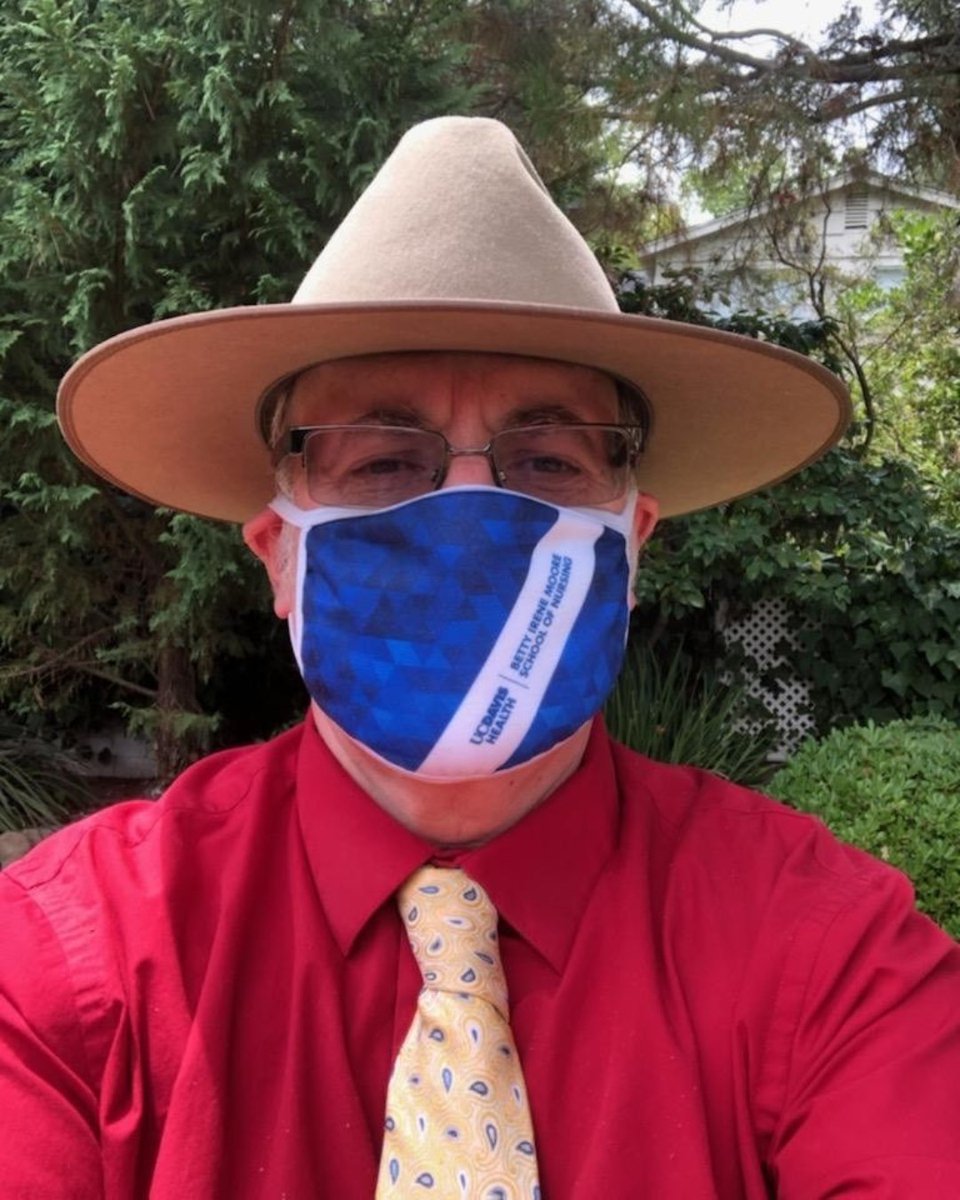 UCDavis_Nursing's tweet photo. “Because your health is as important as mine.” - Stephen Cavanagh, dean of the Betty Irene Moore School of Nursing. #WhyIMaskUp #SacMaskUp https://t.co/NkGfaSCBra