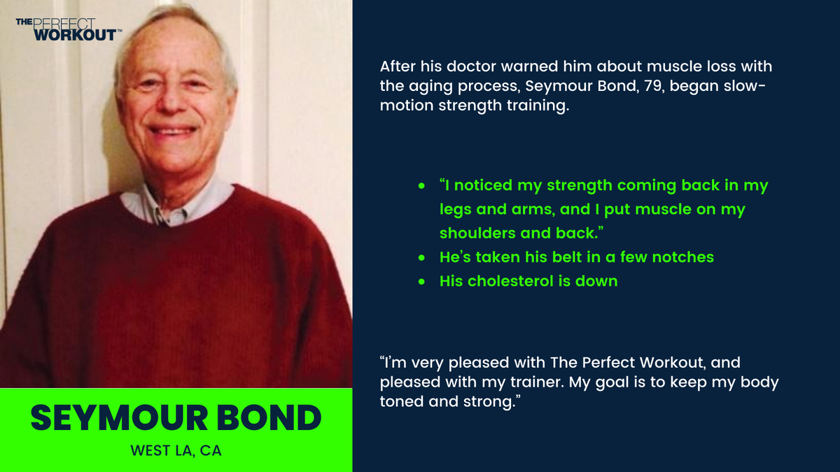 PerfectWorkout1's tweet image. His doctor recommended he fight age-related muscle loss. 💪

Find out More: bit.ly/3e8ZUA3  

Try it for yourself: bit.ly/2ZOsz8B 
#exercise #workout #StrengthTraining #strength #muscle