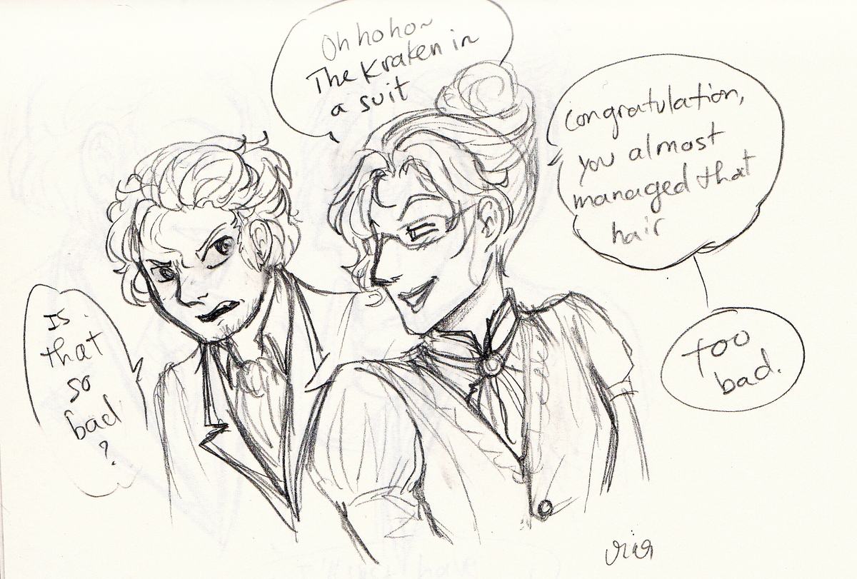 catofapocalypse's tweet photo. #ViviReverseAU #feyde #jophiel #goodomens #goodomensfanart https://t.co/xCiipOHJFy