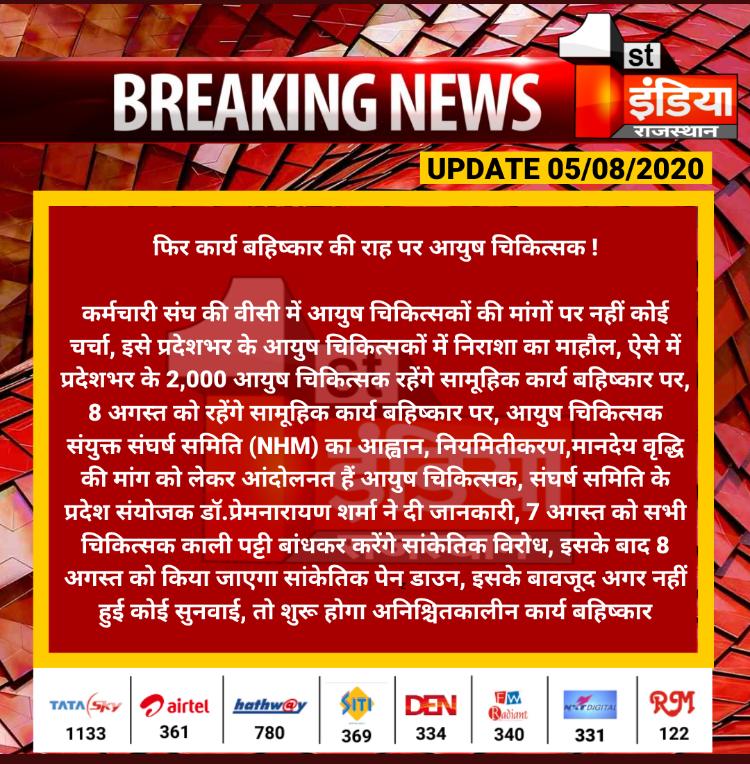 NhmAyush's tweet image. #उपेक्षित_आयुष_चिकित्सक

@RajCMO
@ashokgehlot51
@RaghusharmaINC
@CSrajasthan
@akhilaroda 
@INCIndia
@moayush
@secymoayush