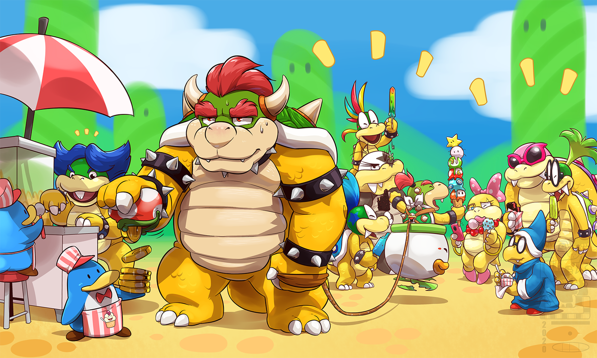 bit late, but here's my #BowserDay2020 pic 