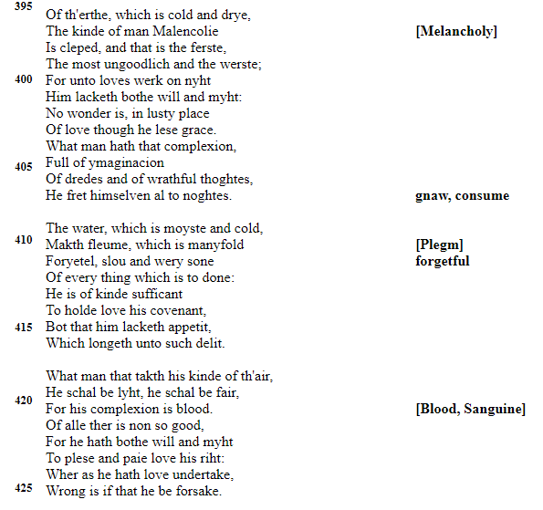 martha_bailey_'s tweet photo. #twitterstorians - a very specific question about Gower's Confessio Amantis, Book VII, 380-520. Anyone know where his section on complexions came from? Was it lifted from somewhere? I'm interested on the focus on sexuality, which I haven't seen in other Mid English examples.. https://t.co/ke3hitVgbT