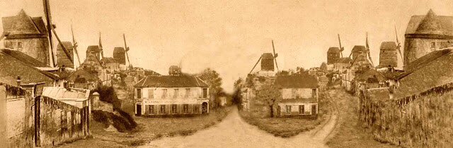 parisvisites's tweet photo. La plus vieille #photo de #Montmartre datant de 1845 qui nous rappelle la tradition des moulins sur la butte... Autre ambiance... #Paris #France #patrimoine #culture #histoire #tourisme #tourism #turismo https://t.co/R3AfSpU5wg