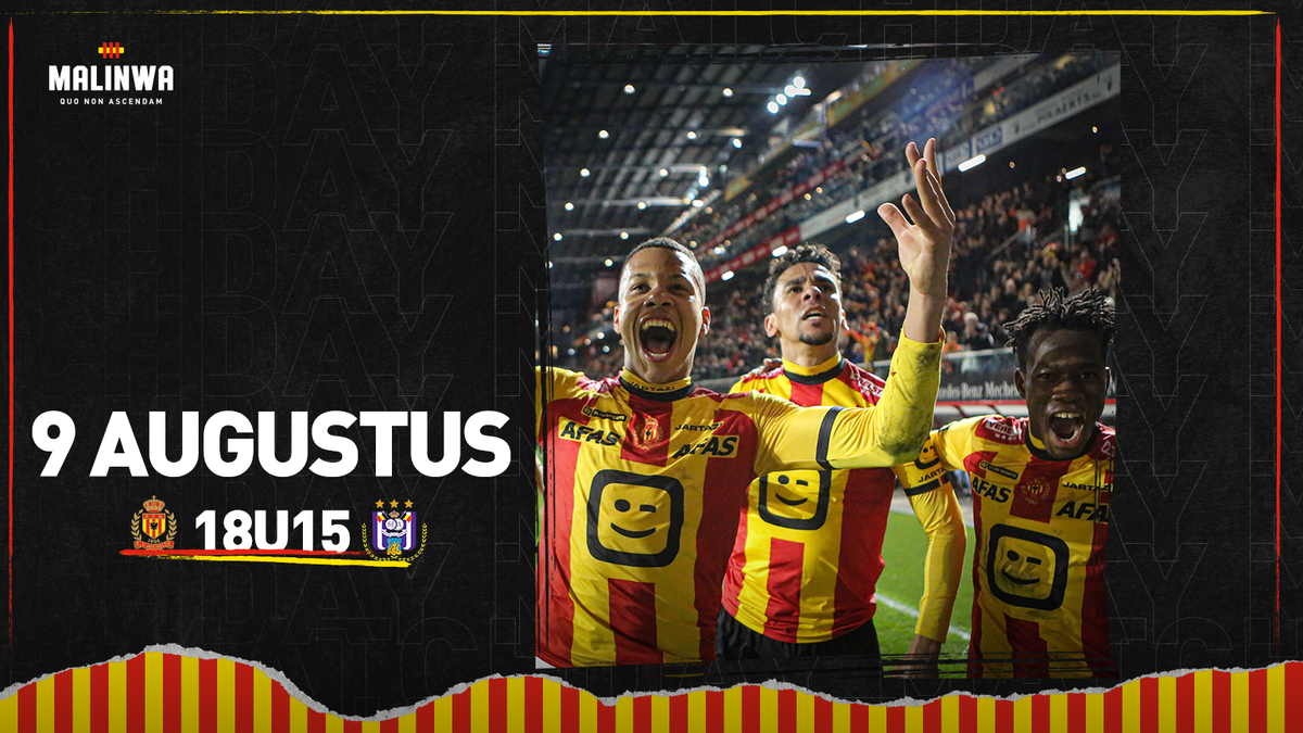 kvmechelen's tweet photo. BREAKING I We kunnen voetballen zondag 😍 
Tot dan, @rscanderlecht 😎#nomatterwhat https://t.co/rlToLAs2NE