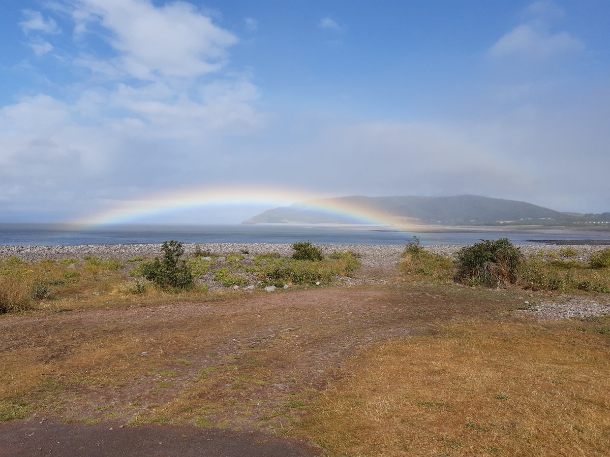Rainbow at Porlock Weir. https://t.co/qTYNF4tWDR