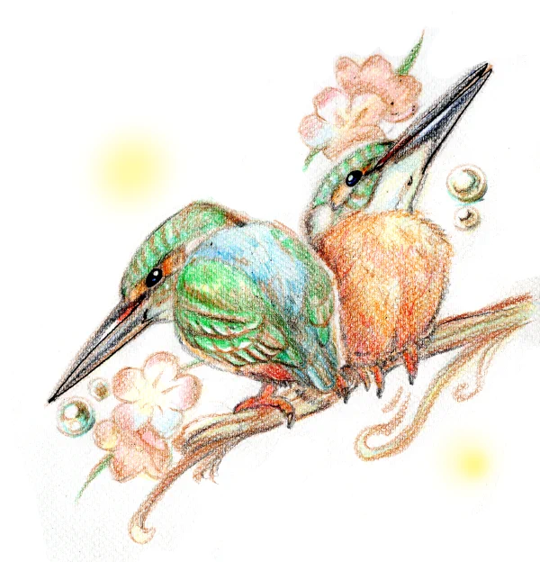 今日も私の絵を見てくれてありがとうございます。RT、いいねも心から感謝します。
皆様の明日が優しい一日でありますように・・・。 