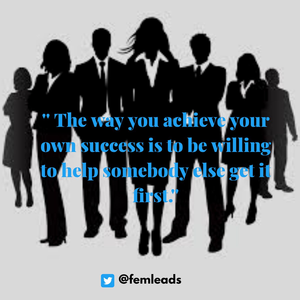 femleads's tweet photo. ''The way you achieve your own success is to be willing to help somebody else get it first.''
#womenleaders #womenempowerment #womeninbusiness #leadership #women #womensupportingwomen #womeninleadership #womenempoweringwomen #womenentrepreneurs #herstory #entrepreneur https://t.co/nqEBAZTgrK