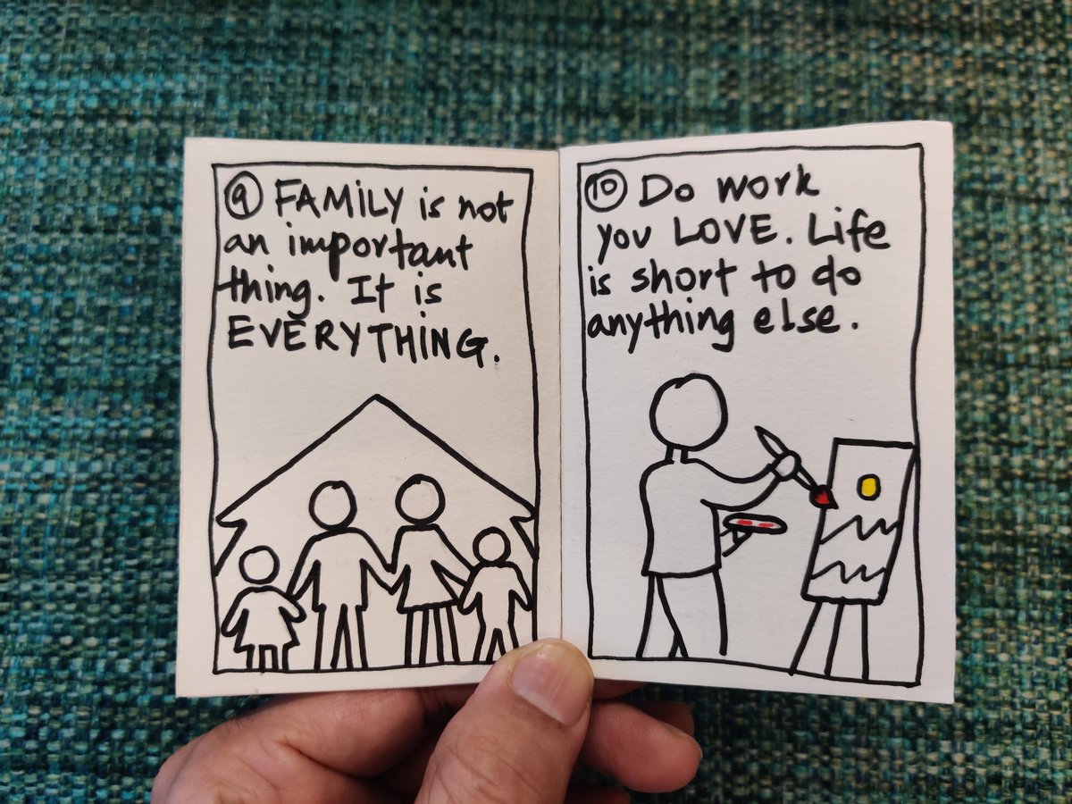 safalniveshak's tweet photo. Made a pocket-zine for my kids - lessons on living a good #life. 

Entire version here - https://t.co/1BxSSbppsT https://t.co/r7LQs5dnpX