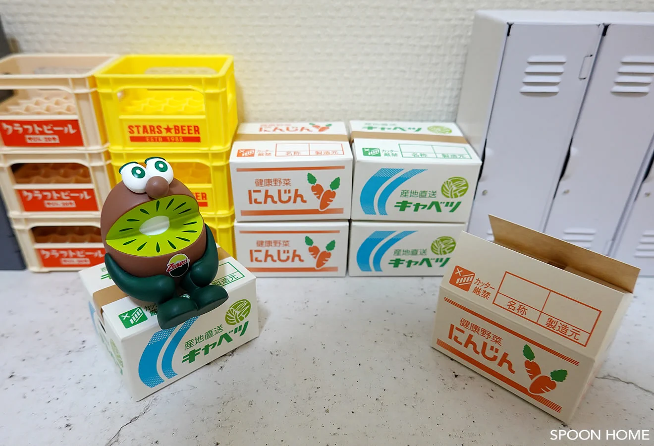 子供の工作にも良さそう！セリアとキャンドゥにあるダンボール小箱がミニチュア撮影におすすめ！