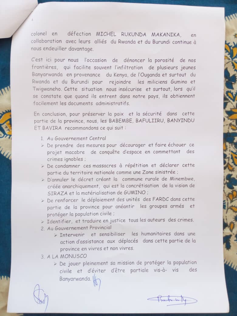 pbaseka's tweet photo. Quand les notables #Bembe #Fuliro #Nyindu et #Vira deviennent eux-mêmes Seraza(Siraza selon eux). Ce terme était utilisé dans les années 90 par les jeunes du milieu signifiant celui qui est blageur ou comédien. Voila la valeur de cette lettre son Excellence @Presidence_RDC https://t.co/QByDiYXsRe