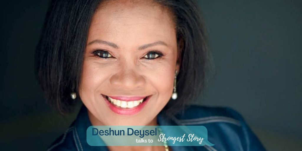DESHUN DEYSEL 
<a href="/DeshunSpeaking/">Deshun_Speaking</a>
[Mountaineer. Business Coach. International Speaker] speaks to <a href="/StrongestStory/">Strongest Story</a> on CHOCOLATE, A GOOD CRY &amp; THEN HOW TO MOVE ON...
"Do I get knocked down? YES! Do, I suffer failure and disappointment? YES!...." To read more... strongeststory.com/womensmonthsto…