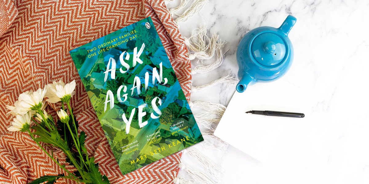 *GIVEAWAY* time. I LOVED #AskAgainYes @Mary_Beth_Keane it was on my ‘Books of the Year’ last year. It’s out in paperback tomorrow and those lovely folk <a href="/MichaelJBooks/">Penguin Michael Joseph</a> have given me FIVE copies to giveaway. RT to enter. Ends 8pm 6/8/20 UK only.