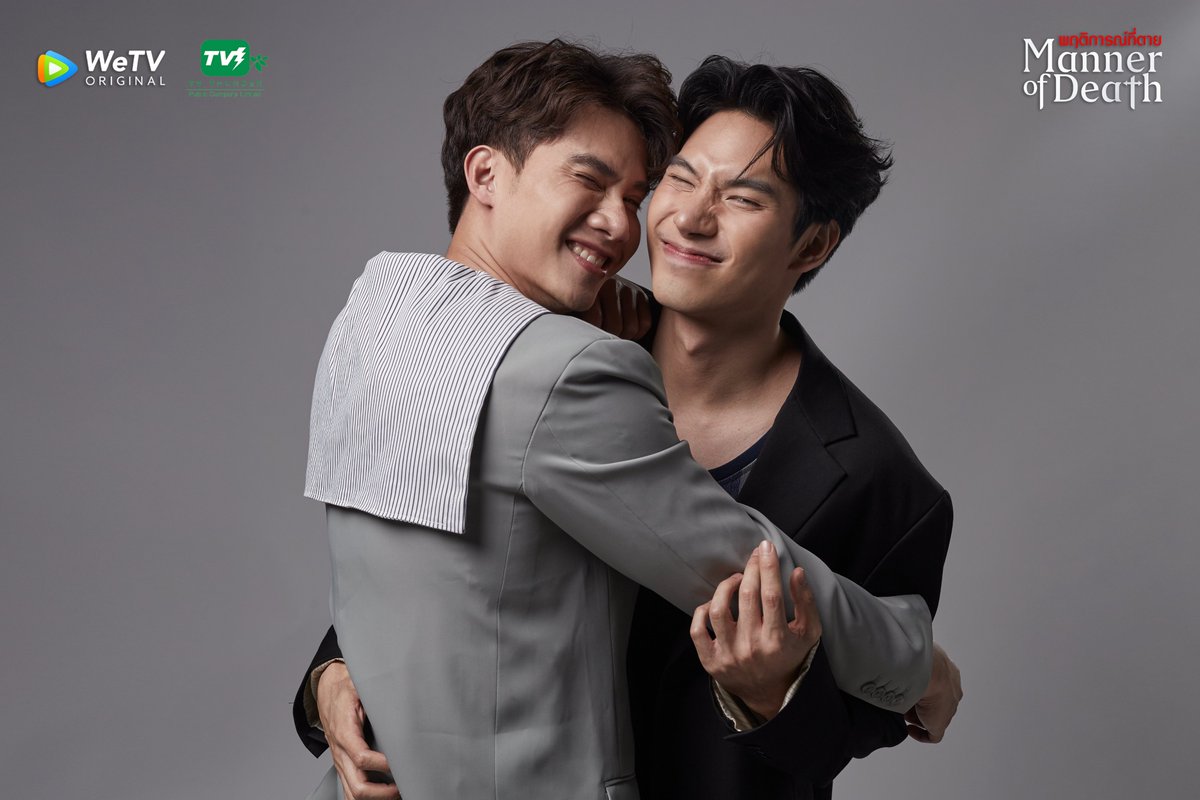 WeTVThailand's tweet photo. เอาภาพเบื้องหลังการถ่ายโปสเตอร์มาฝากกกก😍

รอติดตามความสัมพันธ์อันซับซ้อนของ “หมอบรรณ” และ “ครูพี่แทน” กับ #MannerofDeath : พฤติการณ์ที่ตาย กันได้เลย พฤศจิกายนนี้ที่ WeTV เท่านั้น!

#WeTVoriginal
#TVThunder
#พฤติการณ์ที่ตาย https://t.co/xfqj98rJvv