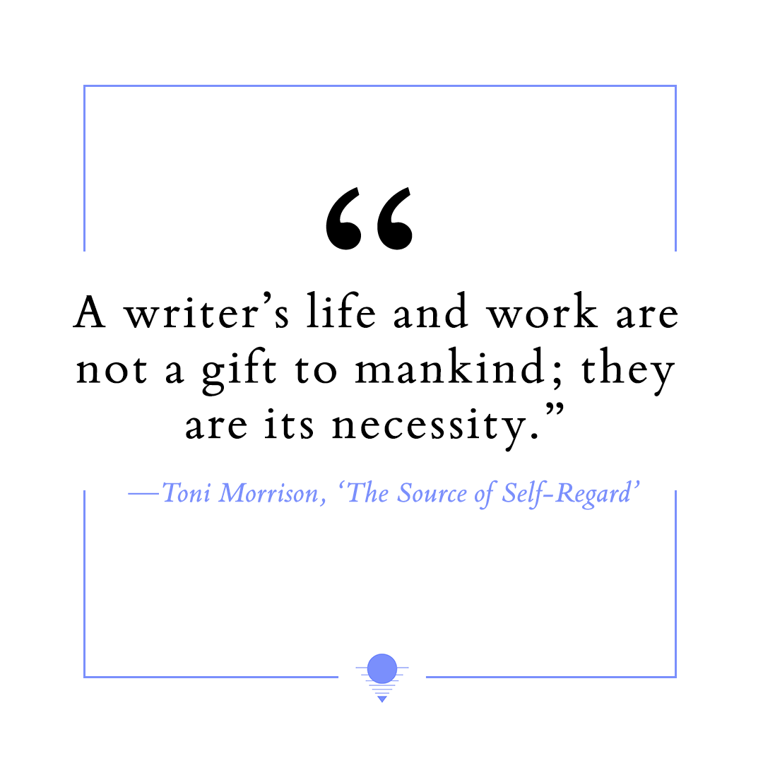 IReadVintage's tweet photo. Thinking of the life and work of the incredible Toni Morrison, who passed away one year ago today. 💜 #RIPToniMorrison https://t.co/FulWUd4zVd