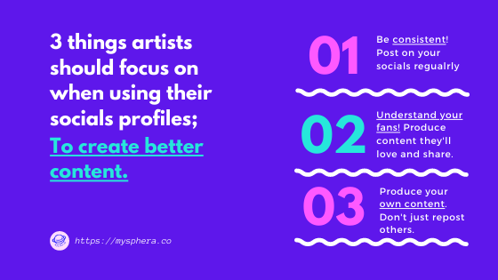 my_sphera's tweet image. Your social profiles as a musician is your main interaction channel with your audience. Be sure to use them right. 
Here are 3 things many musicians forget when they hit publish.
.
.
.
#musicians #musician #grwoth #socials