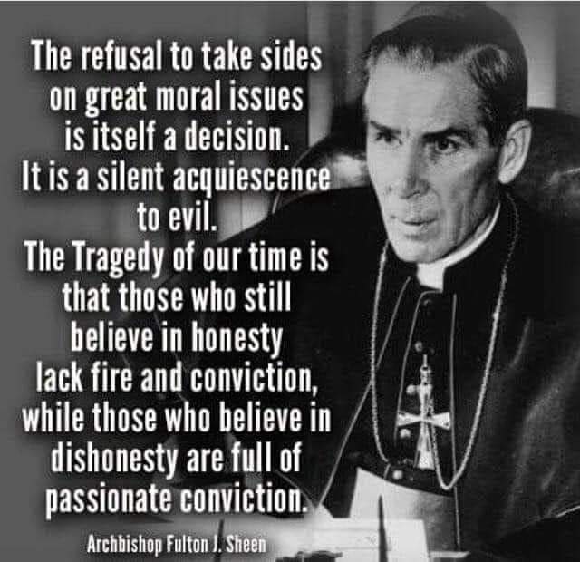 BrandonJMJ's tweet photo. Fulton Sheen's talks and writings will remain relevant through all future generations. 

#FultonSheen #Catholic #Morality #Catholicism #catholicsoftwitter https://t.co/DetOabgIQk