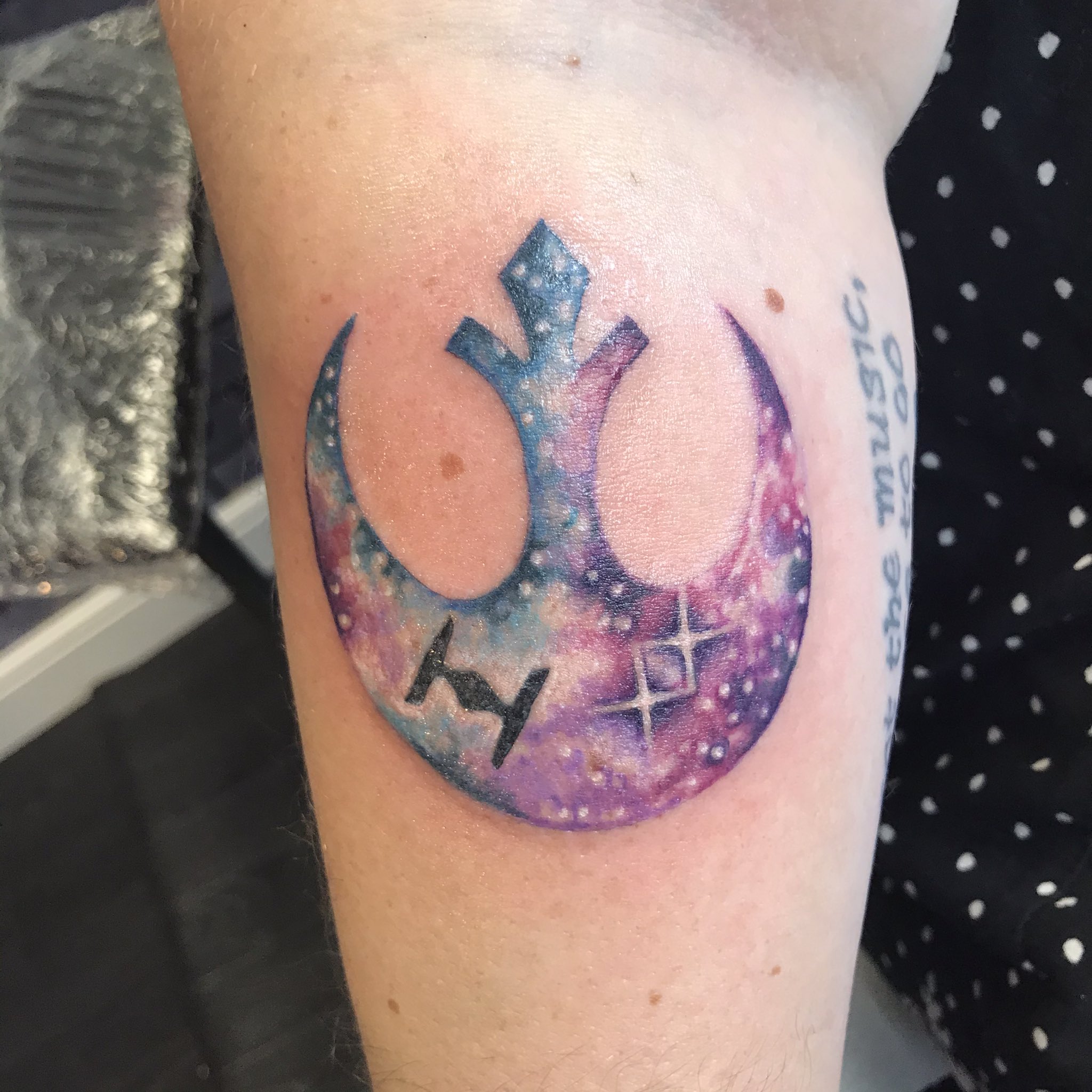 Rebel Alliance Blue Squadron Tattoo by MikeAttackTattoo on DeviantArt
