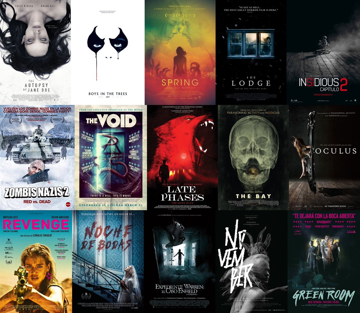 DamnedMartian's tweet photo. Twitter: "El cine de terror últimamente está de capa caída".

El cine de terror últimamente: https://t.co/cwboeVl5hl