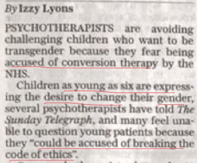The dangerous guidance on what constitutes  #ConversionTherapy is denying comprehensive psychotherapy from our confused children. Many would be homosexual, some autistic, some in flight from bodies violated by Child Sexual abuse. Let psychotherapists practice their profession