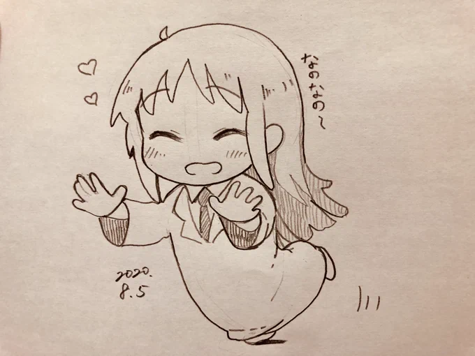 お絵かき3日目
はかせ?⚗️??

Nichijou 日常 