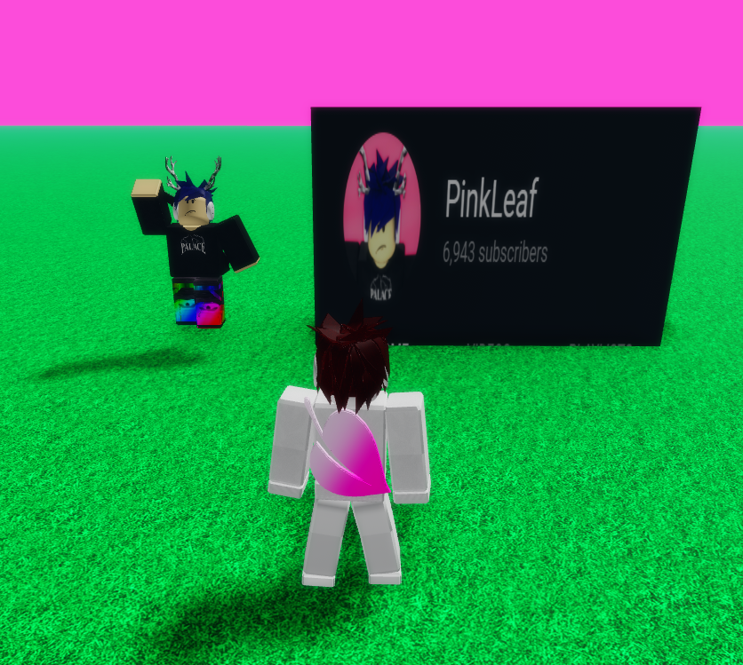 Not Pink Leaf 23lorenzz Twitter - pink leaf roblox