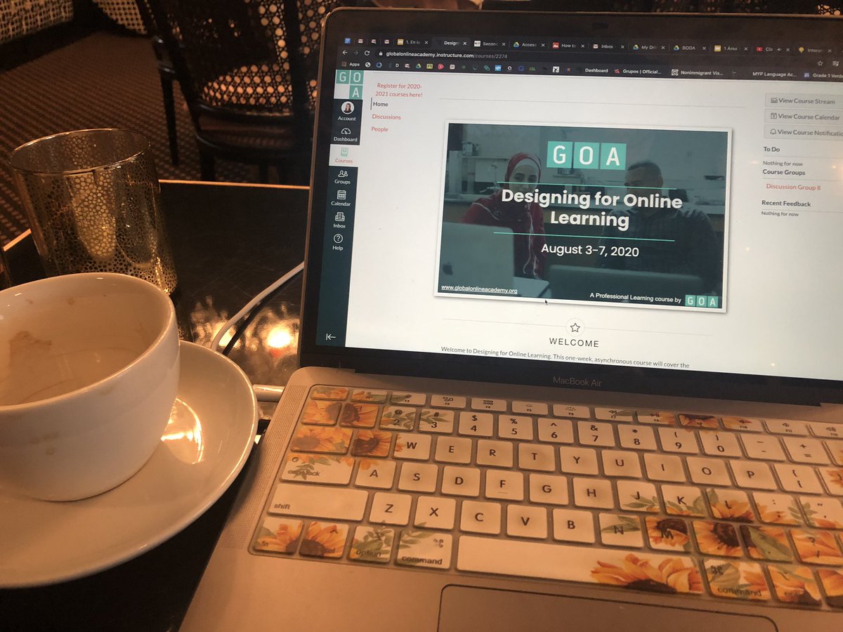 PaulaMissG's tweet photo. Back to work! #Lifelonglearning and more about the #newnormal. Great resources and dialogue here #GOALearning #LaScuolaSF #edtech https://t.co/QDjh5GOzJG