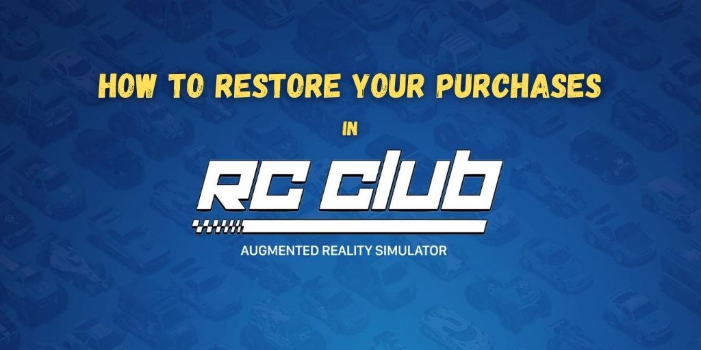 RC_ClubAR's tweet photo. You can restore the purchases made in #RCClubGame before the update! Hereโs how (a thread).
Link: https://t.co/tnDwFeX8Q5
#rcclub #ipad #ipadpro #ipadpro2020 #LiDAR #videogame #videogames #rccars #rcracing #rcracer #rcdrift #rccrawler #rclife #rchobby #rclifestyle #indiedev https://t.co/ED5jOAwhGs