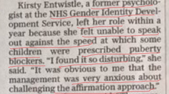 Another practitioner speaking up. This is so,so, disturbing and yet so many people think this is the social justice issue of the decade. It is. But most people are going to be on the wrong side of history when they realise that are culpable for cheering on Gay Eugenics.