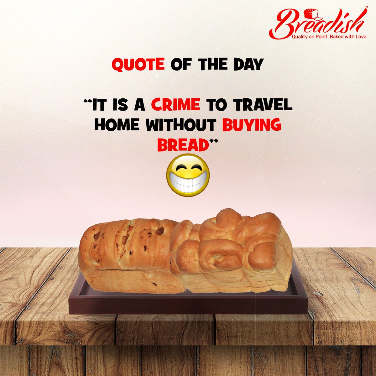 mybreadish's tweet image. It is an unwritten law. Contact us for quality bread 🙏 you will be glad you did 😊  #breadish #kiddricca Justin Beiber
