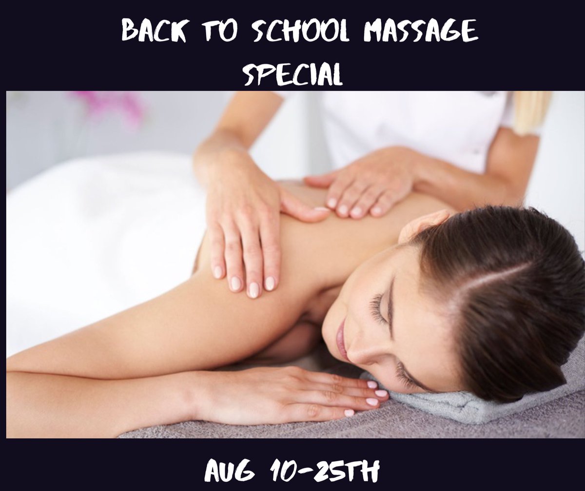 2myinfinity's tweet image. Schedule your 💆‍♂️massage between Aug 10-25th and get 90 min for the price of an hour.👌🏻