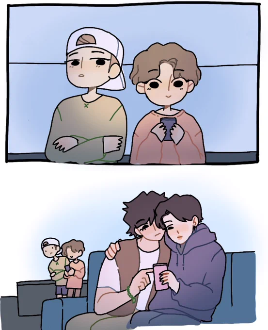 Just Same Age Friends Things part 2 #vmin #namseok 
