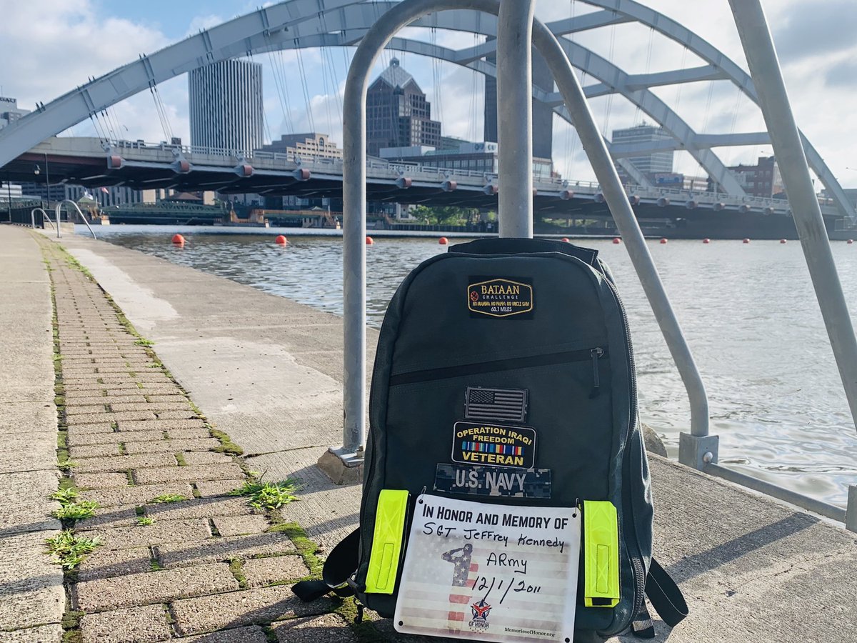 beardedphotog24's tweet photo. First leg of my Bataan Challenge complete. 30lb ruck 8.05 miles. Only 52.05 miles to go.
@MOH_Remembers @GORUCK
#EveryDayIsMemorialDay
#BataanVirtualChallenge #goruck https://t.co/dDU8BcAlhW