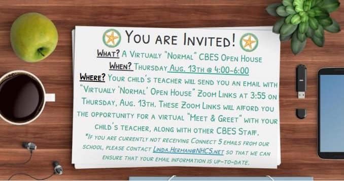 CB Elementary School (@cbelementary) on Twitter photo #cbseastars Save the date and time on your calendars to join us for our Virtually "Normal" CBES Open House! Looking forward to "seeing" you on the island!
<a href="/NewHanoverCoSch/">New Hanover County Schools</a> #NHCS #cbseastars Save the date and time on your calendars to join us for our Virtually "Normal" CBES Open House! Looking forward to "seeing" you on the island!
<a href="/NewHanoverCoSch/">New Hanover County Schools</a> #NHCS