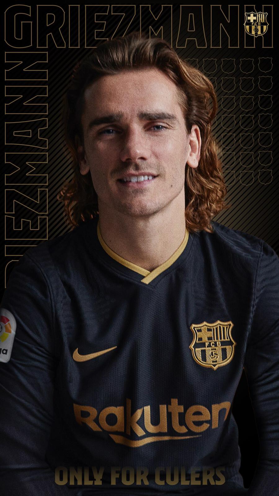 Fc バルセロナ Wallpaperwednesday 新ユニフォーム Antogriezmann バージョンでバルサ仕様にリニューアル