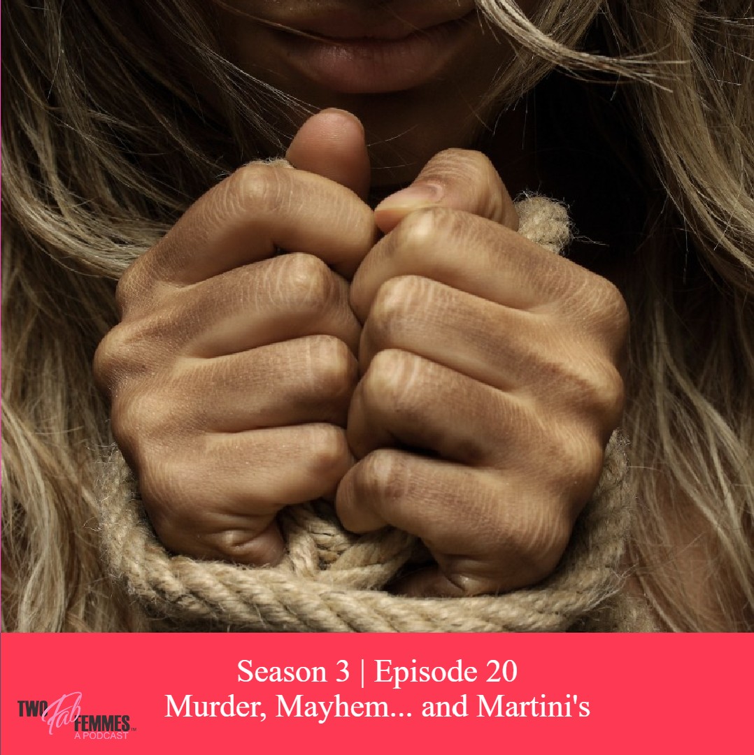 TwoFabFemmes's tweet photo. S3 | E20: "Murder, Mayhem... and Martini's" 🔪🍸
Obsessed with murder? Caitlin Harris gives us the blow-by-blow in our epic interview with her! 😨
🎧Full Episode 👉 https://t.co/rqncBQAPof 
#twofabfemmespodcast #murdermayhemmartinis #caitlinharris #share #follow #subscribe https://t.co/cJ0rbElq3K