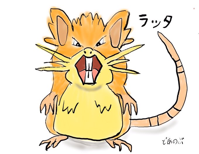 ラッタのtwitterイラスト検索結果