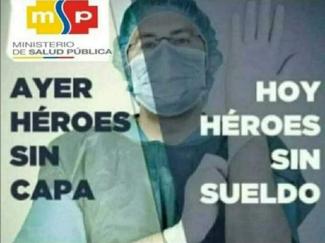 Joseloj3c's tweet photo. Los corruptos se alzan el país en peso, se reparten y desfalcan los hospitales, mientras los profesionales de la salud que estamos en primer linea arriesgando la salud y la vida de nosotros y de nuestras familias pagamos los platos rotos.
¡ NO EXISTE JUSTICIA EN EL ECUADOR! https://t.co/QuAUBpoGR7
