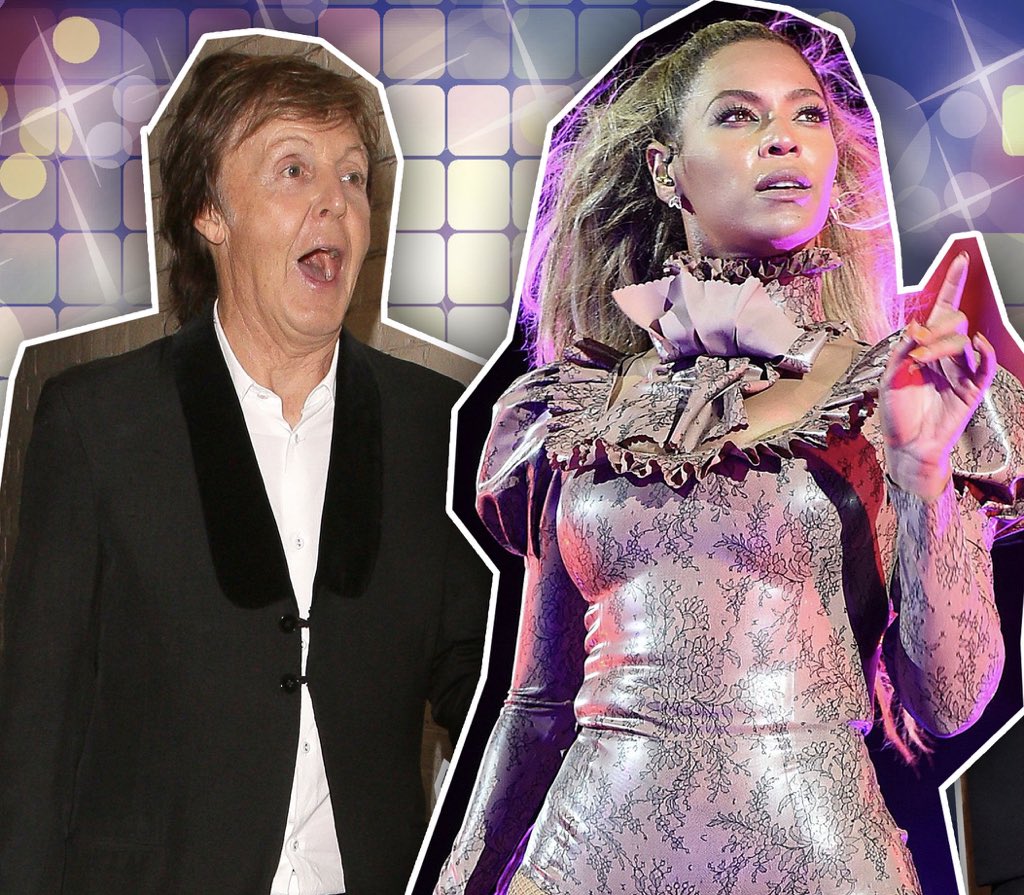 3) Paul McCartney told Contact Music he would go to a Beyoncé show to get prepared for his own tour: “She’s a killer.”