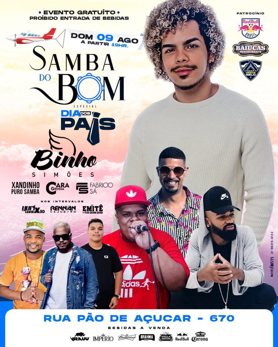 CharlataIsaac's tweet image. Eu sou genro preferido...
#SambaDoBom