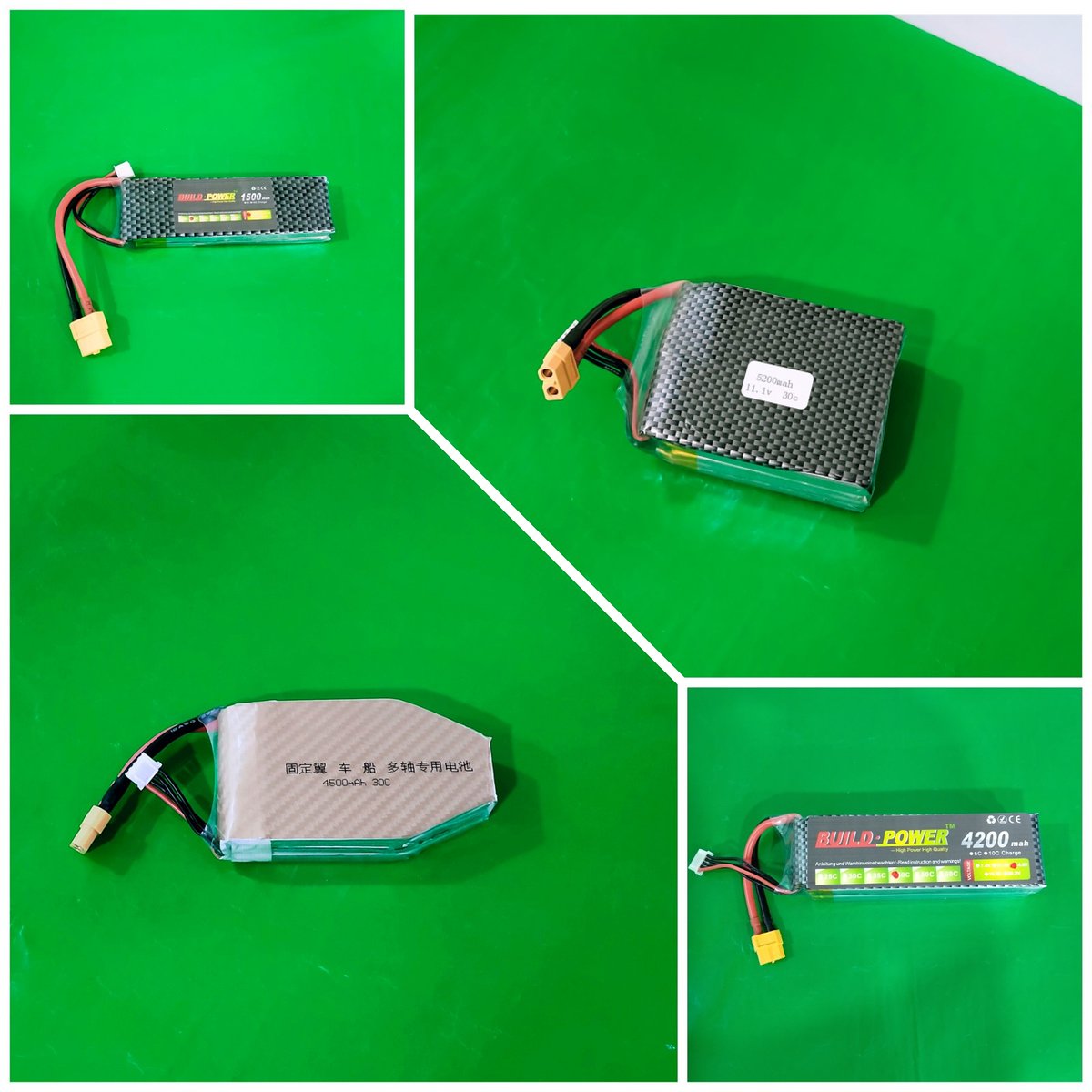 EWallpk's tweet photo. Some New Li-po Batteries Stuff
1) 1500mAh 7.4v 2S Lip Battery.
2) 4200mah 30~40C 14.8V (4S) Lipo Battery.  3) UAV battery 4500MAH 11.1V/3S XT60 Lipo. 4) 5200mah 30C 11.1V/3S Lipo Battery.
For more info visit our website https://t.co/NPpzzHPxwF 
whatsapp: 0300-4315131. https://t.co/7JjxxdyJo5