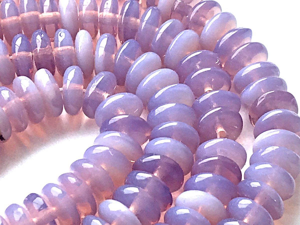 BeadService's tweet image. Milky Light Amethyst 6x2mm Saucer Rondelle Czech Glass Spacer Jewellery Beads by BeadService etsy.me/33sZhzD via @Etsy