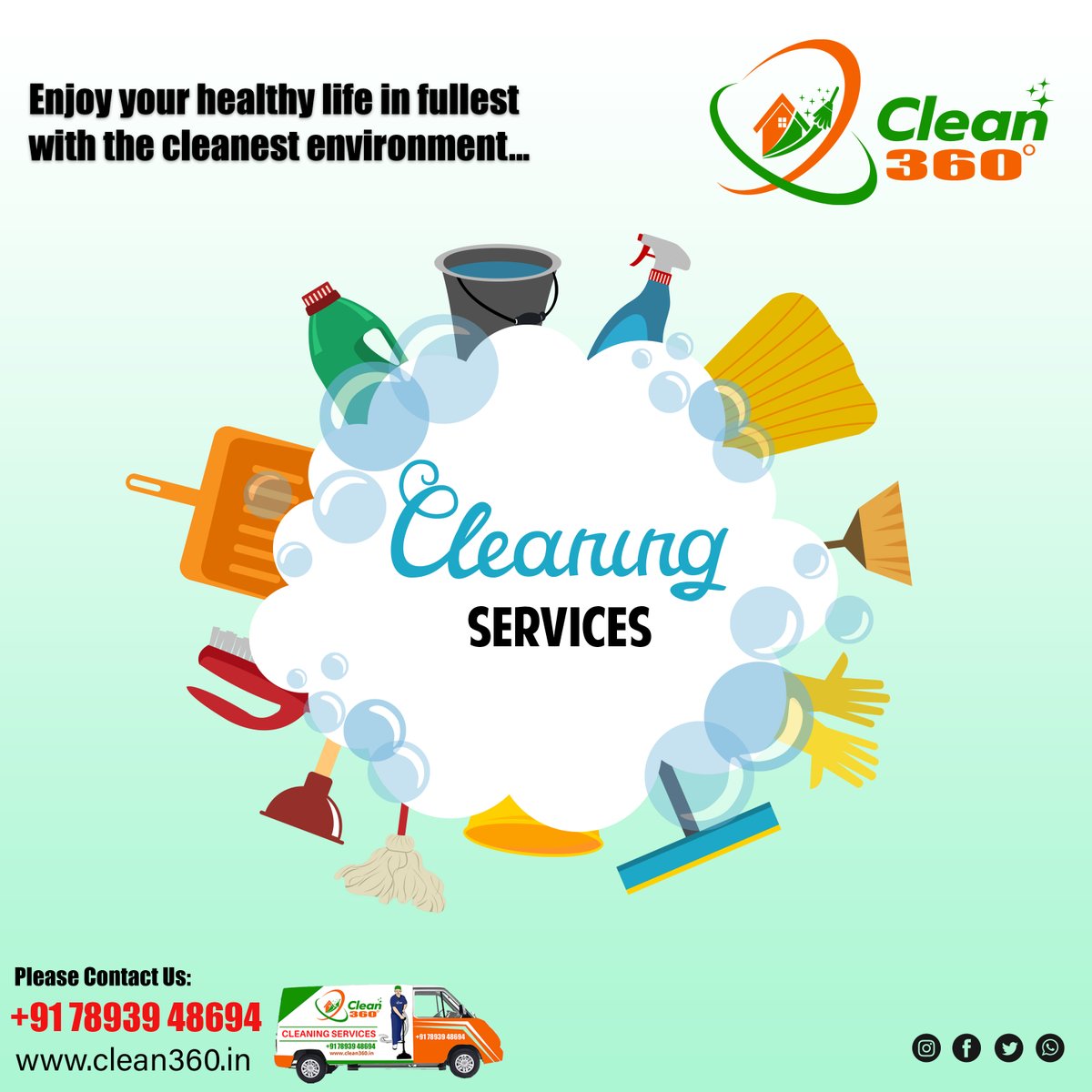 Clean360_TPT's tweet photo. Life is Good when its Clean...
Health is wonderful when its Tidy...
Living in peace happens, on cleanliness when you are keen...
Contact US +91 7893948694
#clean360tirupati #clean360 #cleaningservices #gardencleaning #tirupatismartcity https://t.co/07fio0Efbn