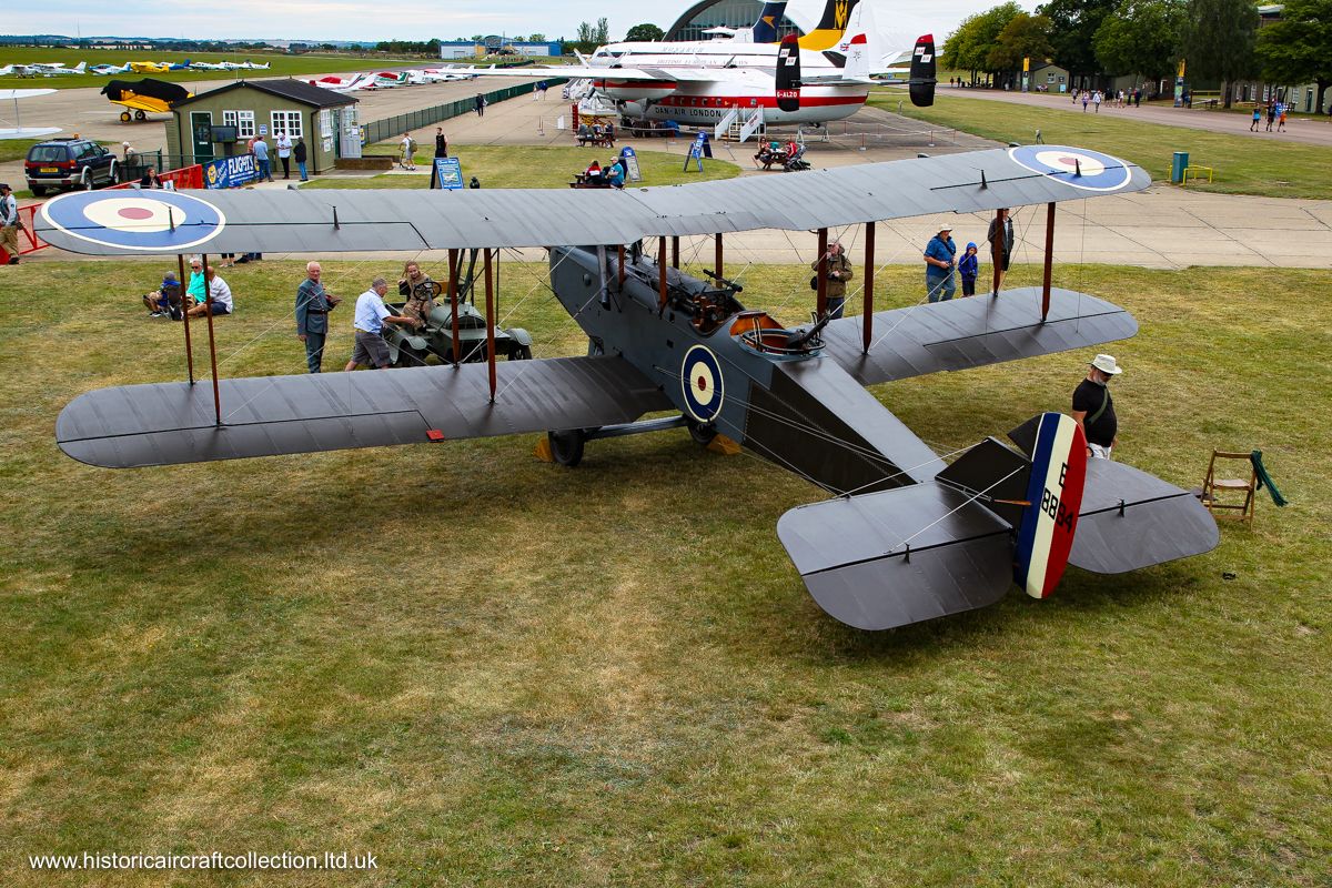 2015Hac's tweet photo. Our DH9 WW1 bomber, and Hux's starter,  were on static display at yesterday's Showcase Day at IWM Duxford. Many thanks to the Dawn Patrol team for their support at this event.

More details on the DH9 here - https://t.co/wpTEEHw2gc https://t.co/ZIwyEZyq77