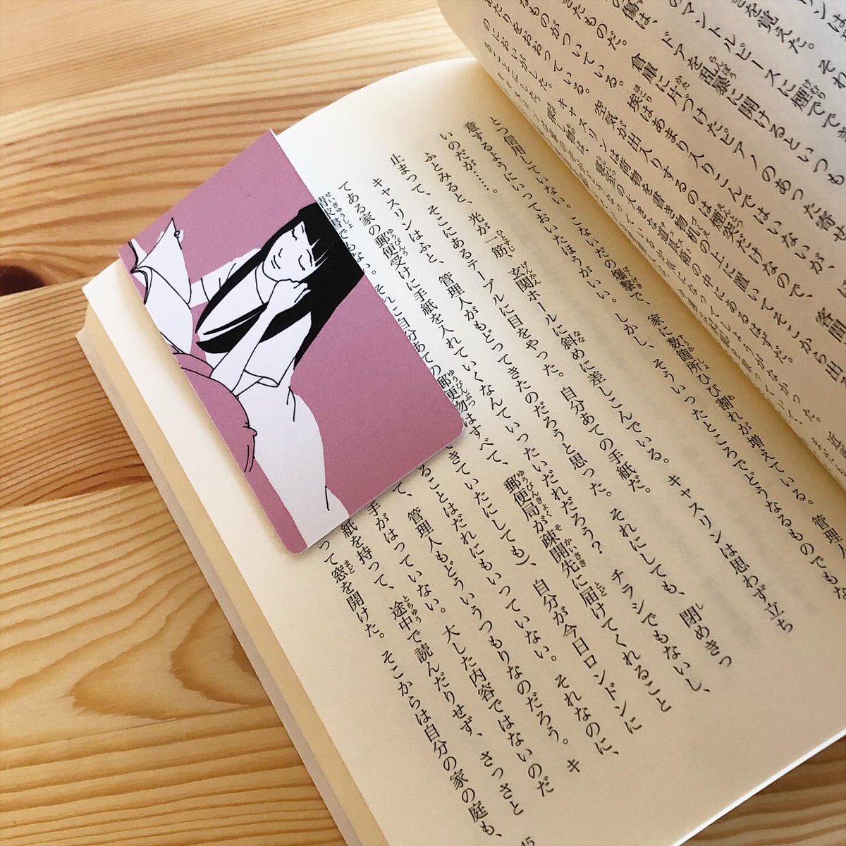 オザワミカ もうちょいくすんだピンクを想定してたけどこれもよし みんなが喜んでくれるといいねー わたしは雨月さんとご一緒できてうれしかったよー