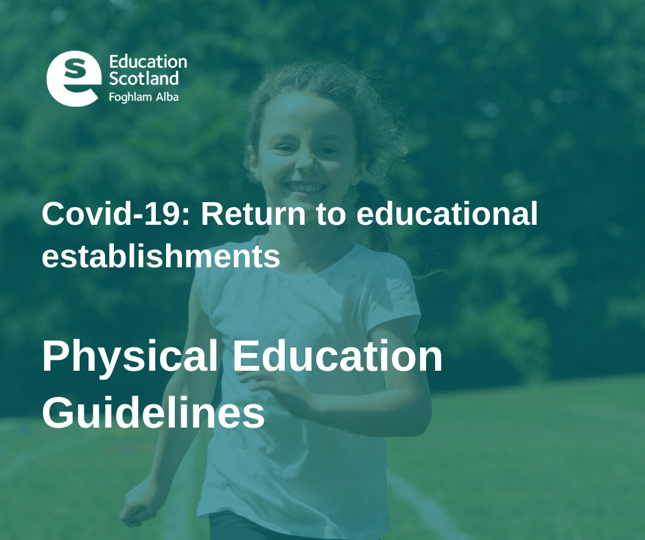 Check out our new Physical Education guidelines, created with physical education practitioners. It has safe, solution focussed strategies to ensure that children and young people can safely participate in physical education on their return to school.  👇
education.gov.scot/improvement/le…