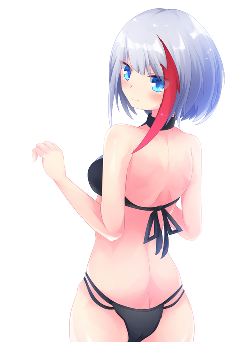 水着シュペーちゃん( ˘ω˘)背景の気力が尽きましたのでお供養... 