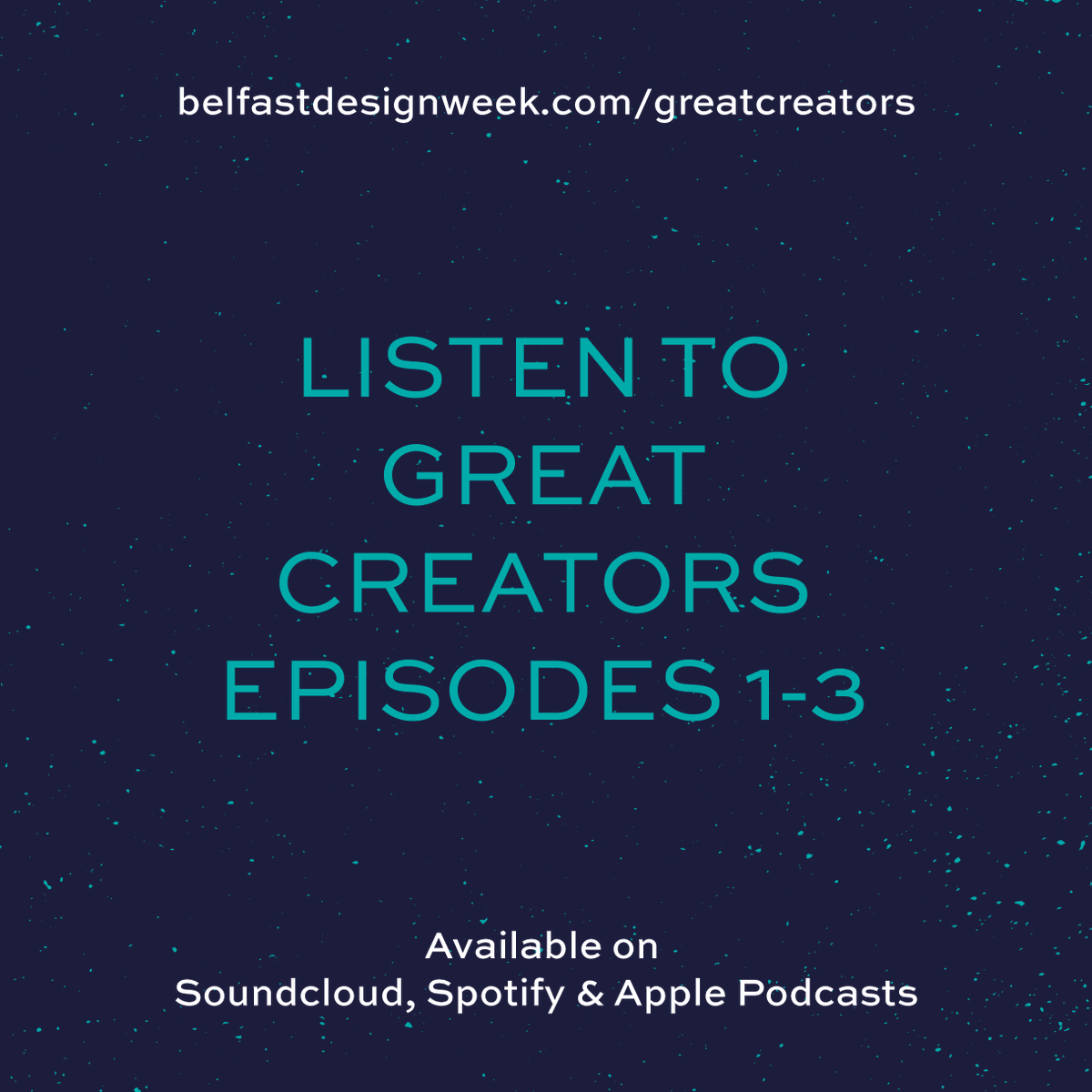 qubgradschool's tweet photo. Did you know we recently launched a podcast series with @belfastdesignwk? ๐ง
#GreatCreators shares the diverse stories of entrepreneurship in Northern Ireland and shows that opportunity is all around us, if we know where to look for it!
Episodes 1-3 โก๏ธ https://t.co/jbSYjpWJ24 https://t.co/HP7XOHOeHf