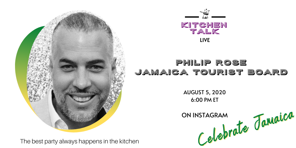 chefsadvocate's tweet photo. Joining us in the #Kitchen as we #CelebrateJamaica on #KitchenTalkLIVE. Our guest will be Philip Rose of @VisitJamaicaNow speaking on #Jamaicatravel post-COVID! Tune in at 6:00 PM ET on our IG page!
#Jamaicaindependence
#jamaicanheritage
#kitchentalklive
#visitjamaica https://t.co/AdpQA7n8rB
