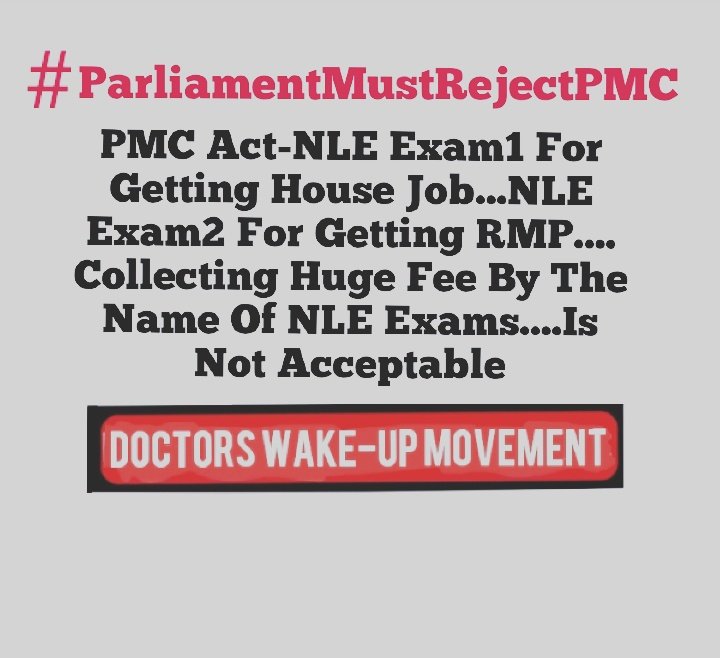 #ParliamentMustRejectPMC