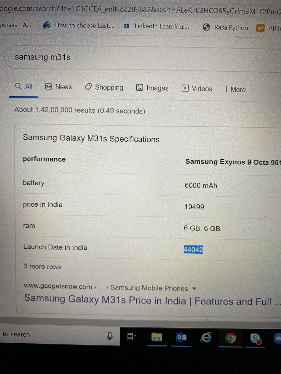 AdityaShivam07's tweet image. ⁦@gadgetsnow⁩ , date conversion issue may be ???
#gadgetsnow #bug #dateformat #reportedbug #SamsungM31s